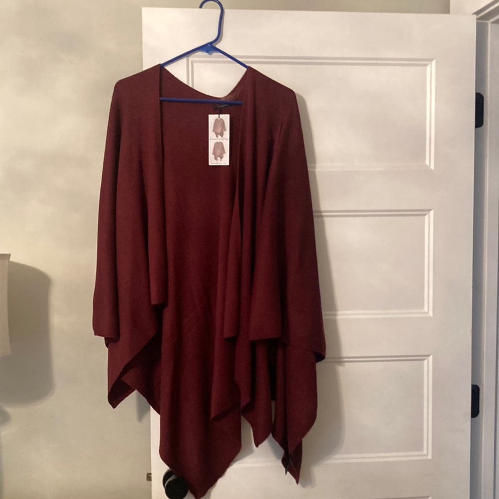 Women's Burgundy Sweater